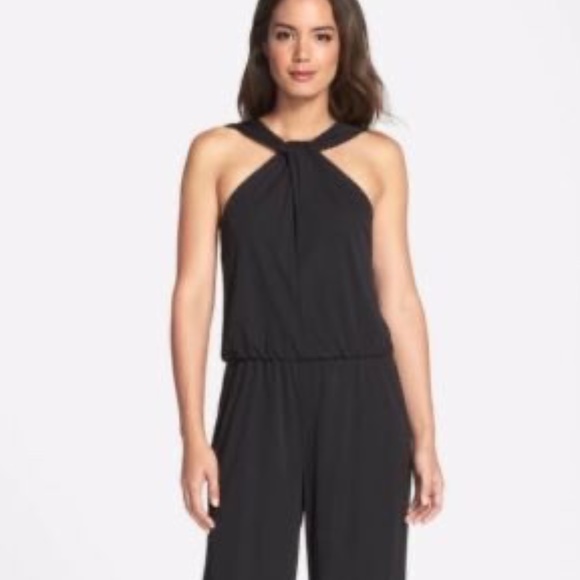 Trina Turk Pants - Trina Turk  Edna Jumpsuit XL NWT BLACK